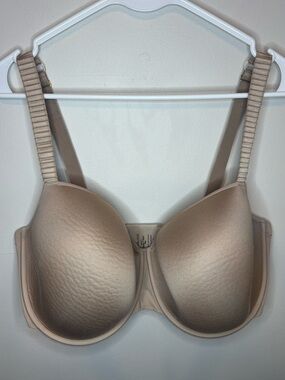 Thirdlove 24/7 Cotton T Shirt Bra 38H Beige Underwire Molded Cups Underwire EUC